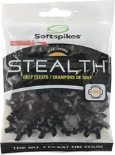Soft Spikes Stealth PINS Golf Cleats (Black/Grey) 20 Cleats NEW