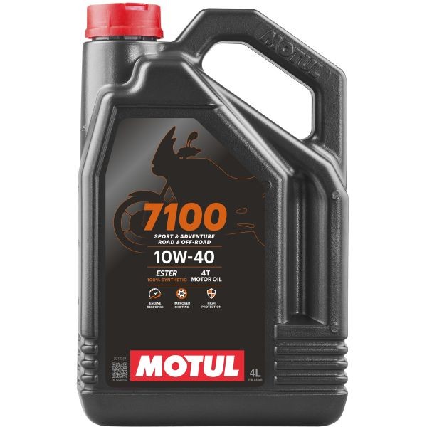 Fits MOTUL 7100 10W40 4L 104092 4T engine oil 10W40  7100 4l 4T ester ⭐UK Stock⭐