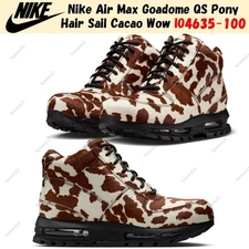 Nike Air Max Goadome QS Pony Hair Sail Cacao Wow IO4635-100 Men's Size