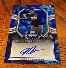2023 Panini Elite Extra Edition Hidden Gems Jack Brannigan Auto Rookie HG-JBR