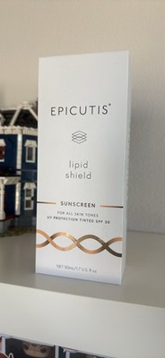 Epicutis Lipid Shield Tinted Mineral Sunscreen SPF 30 1.7 oz Exp 02/2027