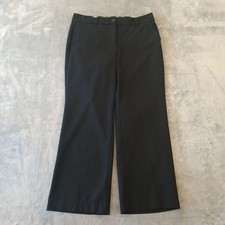 Talbots Petites Windsor Dress Pants Womens Size 6P Black 30x26.5 Mid Rise