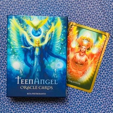 Teen Angel Orakel Karten Deck von Rita Pietrosanto Blue Angel 40 Karten-Set