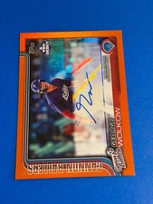 2025 Topps Pro Debut - George Wolkow #PD-182 Autograph Orange Foil /25