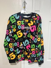 NWT Disney Disneyland Resort Unisex 2025 All Over Print Characters Jersey LG