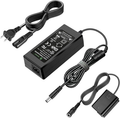 NP-FW50 ZV-E10 Dummy Battery for Sony and AC-PW20 Continuous Power Supply AC Ada