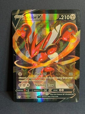 Scizor - Pokemon card - 118/189