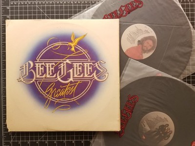 BEE GEES The Greatest 2LP 1979 VG/VG Barry HITS Robin VINYL Maurice GIBB Best Of
