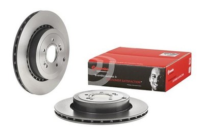 2x Bremsscheibe PRIME LINE - UV Coated BREMBO 09.D028.11 für KIA CK STINGER Van
