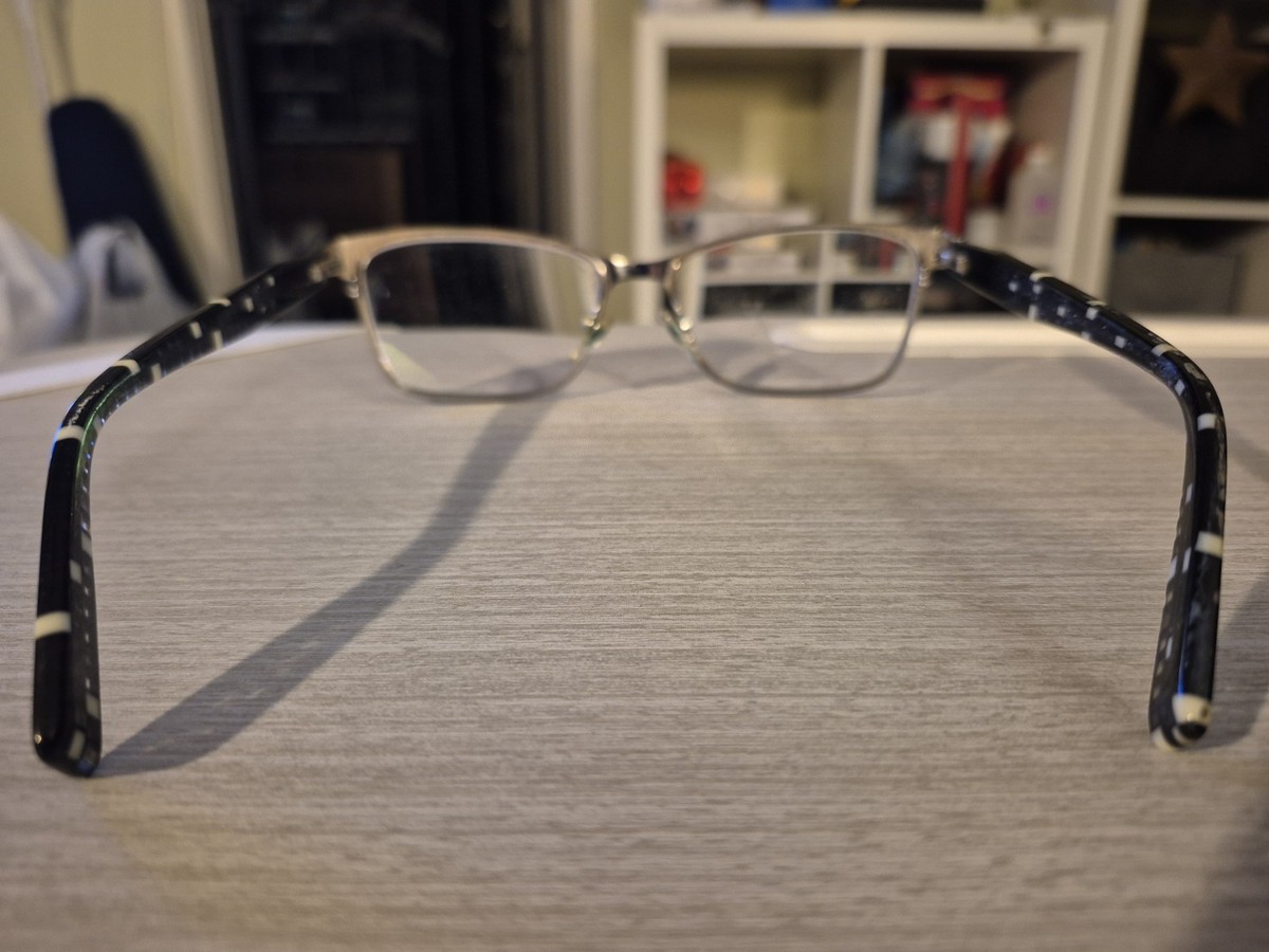 Furla VFU071K Col 0583 Eyeglasses Black Rectangular Full Rim  display picture 1