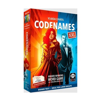 Czech Games Board Games Codenames - XXL (Revised Ed) Box SW (New)