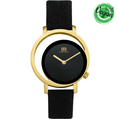 Danish Design PICO Ladies Black Gold Watch IV15Q1271