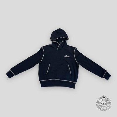 AMIRI STITCH LOGO HOODIE - BLACK | eBay