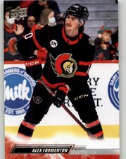 2022-23 Upper Deck Alex Formenton #127 Ottawa Senators