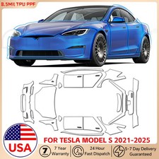 Full Vehicle Precut Ppf Kit Paint Protection Film For Tesla Model S 2021-2025 Full Vehicle Precut Ppf Kit Paint Protection Film For Tesla Model S 2021-2025
