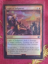 FOIL Light of Judgment Final Fantasy Magic The Gathering MTG Card red instant