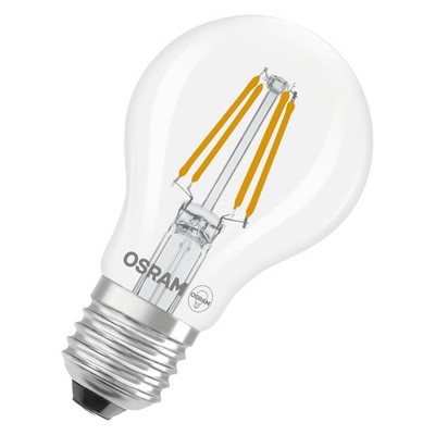 OSRAM LED-Lampe Star Kolbenform A 40 Filament 3,4W Klar E27