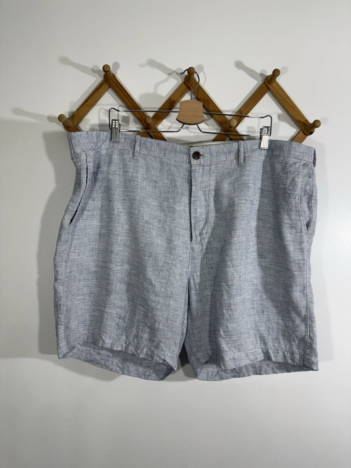 J Crew Chino 100% Linen Shorts 42