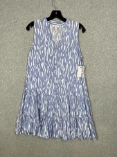 Women's Nine West Button-Front Tiered Drop-Waist Dress - Size Small - NWT