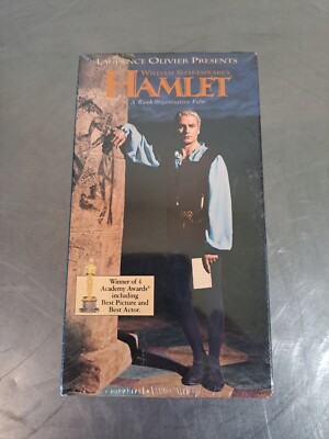 Hamlet (VHS, 1995) Rare Factory sealed vintage William Shakespeare-classic