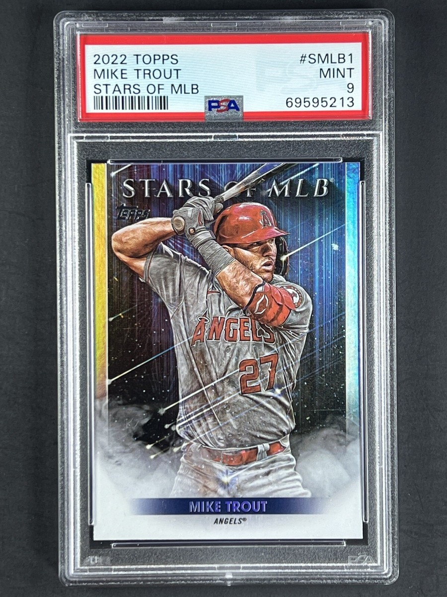 mike trout graded cards How Trout's Rookie Card Soared From $550 To $187K In Nine Years 2021 Topps Chrome Black #MT