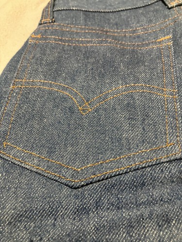 Vintage LEVIS Boys 416-0613 Orange Tab Size 10 Slim -NEW- Saddleman Boot Jeans - Picture 8 of 9