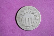 ESTATE FIND 1867 - SHIELD NICKEL!!  #K45780