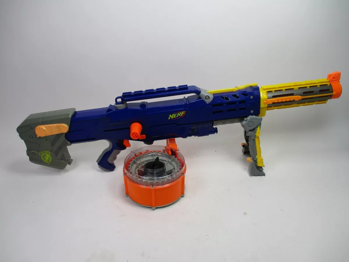 NERF Longshot CS-6 N-Strike Icon Series 3 in 1 Sniper Toy NO DARTS, Read  Dec