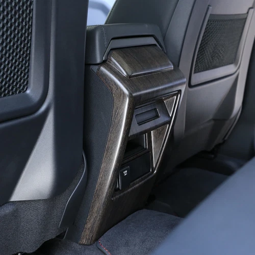 ABS Wood Grain Rear Air Outlet Vent Cover For Land Rover Discovery Sport 2015-18 - Foto 6 di 11