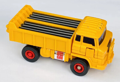 Vintage 80s MC Toy Mega Moto-Bot Fire Truck Changes into Robot Transformers 3 