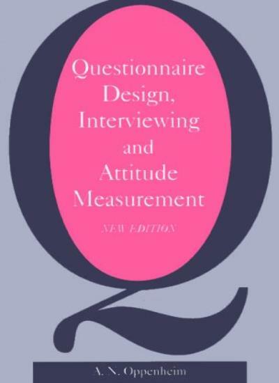 Questionnaire Design By A.N. Oppenheim