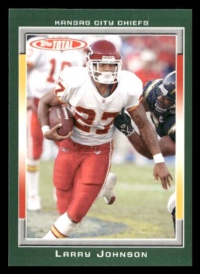 2006 Topps Total #215 Larry Johnson Kansas City Chiefs