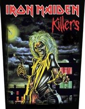 Iron Maiden - Killers Backpatch -  Rückenaufnäher - Official Merch