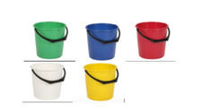 Vikan MS06n Plastic Bucket, 10 Litre Choice of colour