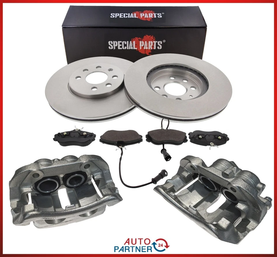 Bremsen Umbausatz vorne für VW Golf 2 3 Corrado 280 mm G60-Bremse Girling 4x100 - Bild 1 von 1