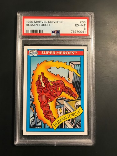 1990 Marvel Universe PSA Graded Cards Impel - Pick - Picture 50 of 219