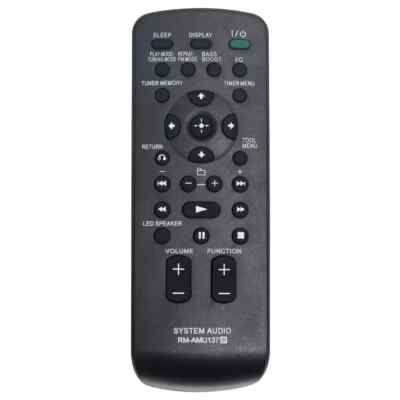 Ersatz RM-AMU137 Fernbedienung für Sony RDH-GTK33iP GTK-X1BT FST-GTK17IP CMT-MX550