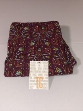 TC Tall And Curvy Lularoe Leggings Gorgeous Multicolor Floral NWOT New