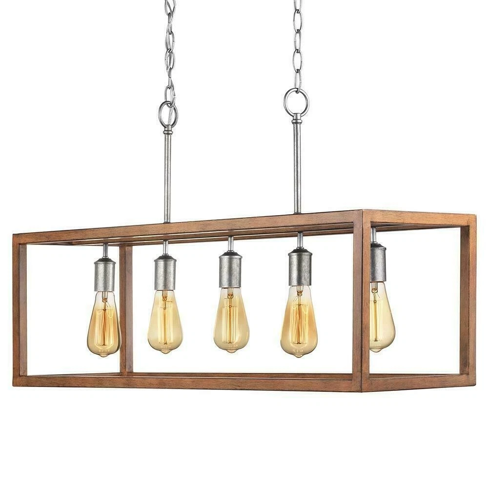 Hampton bay 5 light island chandelier online