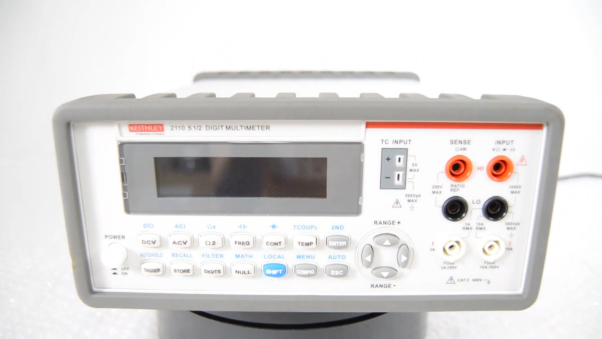 M*ム様 デジタルマルチメーターKEITHLEY 2110 51/2 2110 5-1/2-Digit Dual-Display Digital Multimeter | Tektronix