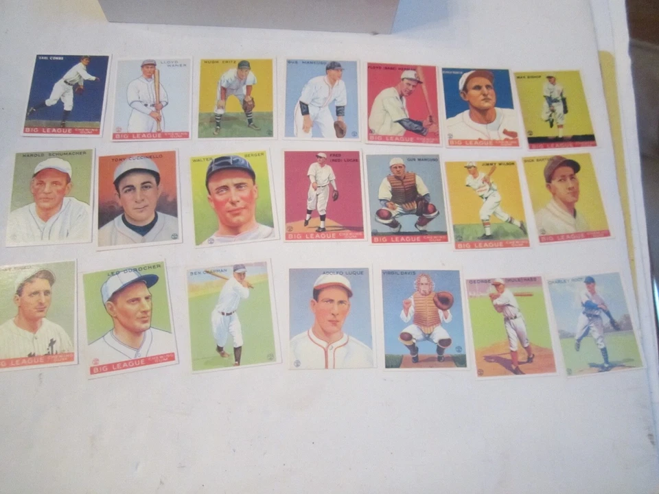 (95) 1933 GOUDEY BASEBALL CARD 1983 REPRINTS - RENATA GALASSO - TUB T - Image 3 of 4