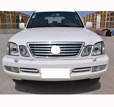 Repuesto de actualización de parrilla delantera cromada apto para Lexus LX470 1998-2002 Foto 4 de 4