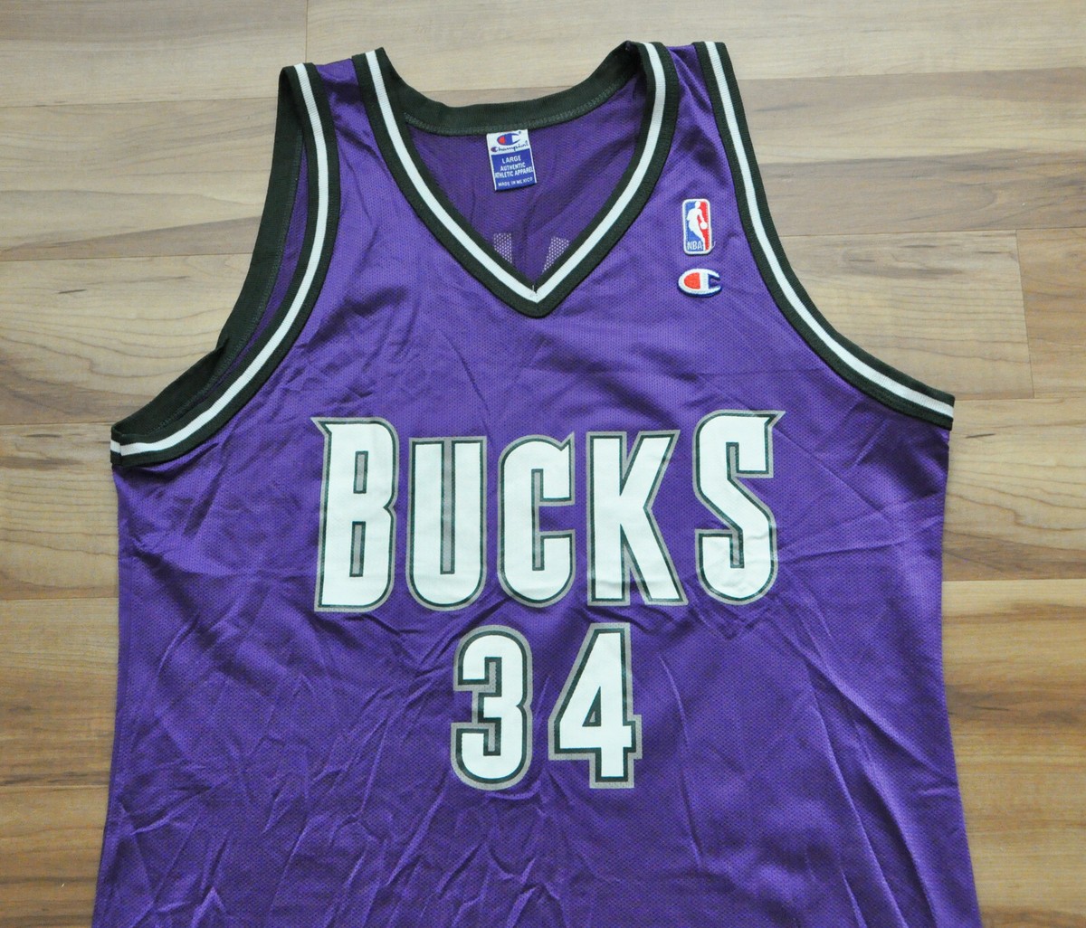 希少 公式 adidas NBA BUCKS レイアレン ユニフォーム 34番 s-l1200.jpg