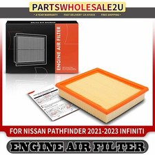 Engine Air Filter for Nissan Pathfinder 2021-2023 INFINITI QX60 2022-2023 Gas