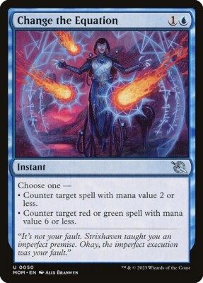 NM Change the Equation, MTG, March of the Machine, Magic the Gathering, 50