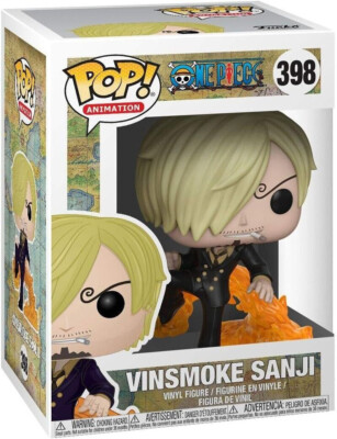 ONE PIECE VINSMOKE SANJI FISHMAN #398 FUNKO POP ANIMATION FIGURE MAN CAVE GIFT