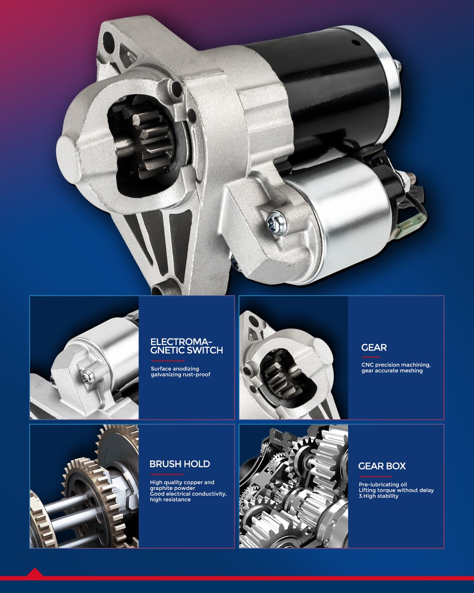 17466 Starter Motor For Mini Mopar Dodge Plymouth 318 360 400