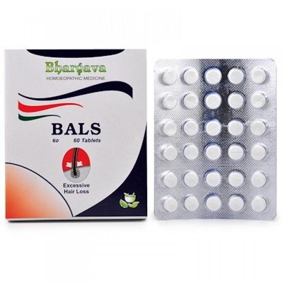 Dr. Bhargava Bals Tablet Homeopathy Medicine (60tab) Free Shipping World Wide