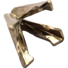 14K White Gold 4 Prong V Head Princess Setting 2.5ct 7.5 x 7.5mm