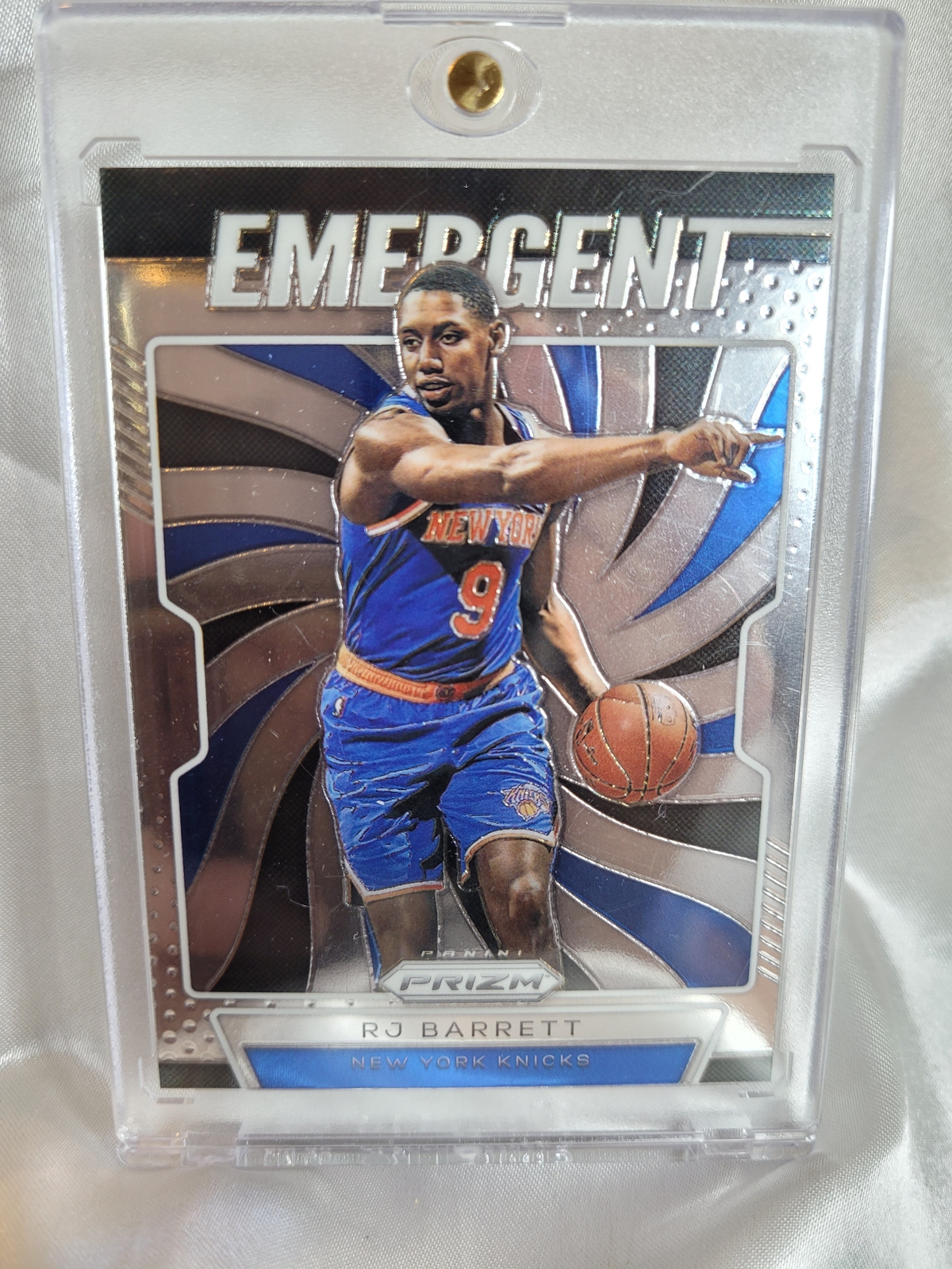 2019 Panini Prizm: RJ Barrett Emergent Rookie #27.